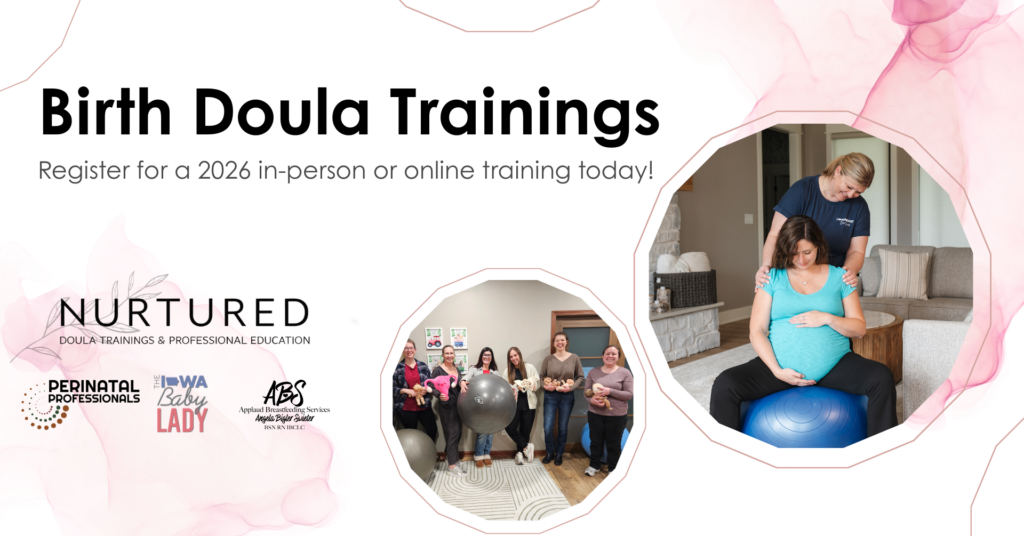 Birth Doula Trainings Online and in the Midwest, Iowa
